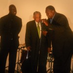 Hank Stewart, Rev. Dr. Joseph Lowery and John Wilkins