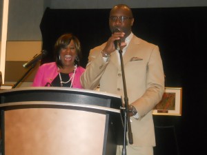 Roger Bobb and Karyn Greer - Hosts for The Untold Stories Luncheon.