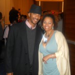 Kim Fields (Trailblazer Award) with her husband. Christopher.
