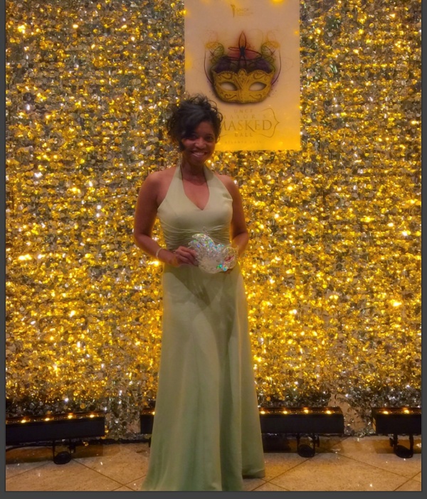 Publisher, Actress, Author Sonya Jenkins, an Atlanta-native, attends her sixth UNCF Mayor's Masked Ball