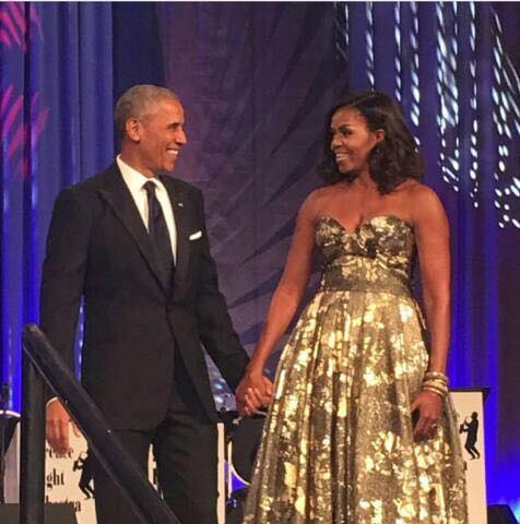 President Obama and First Lady Michelle Obama