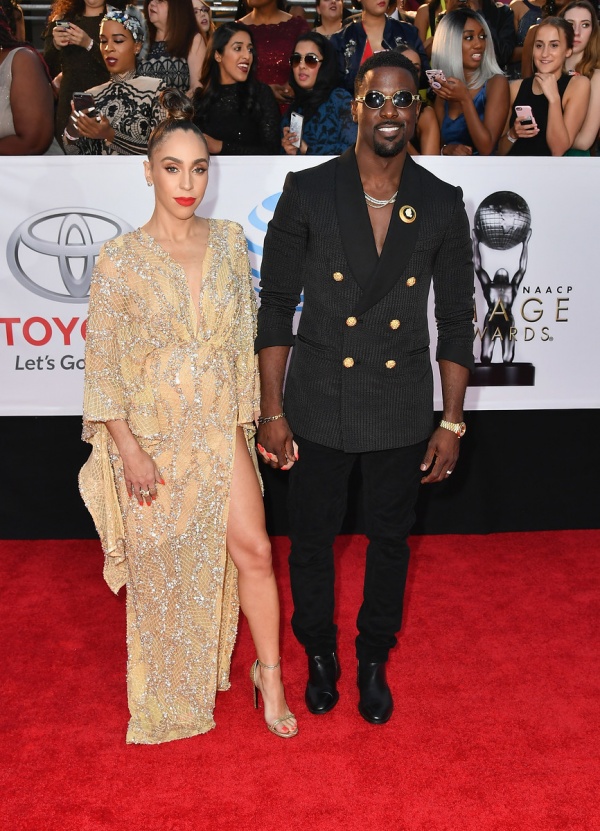 Lance Gross and wife